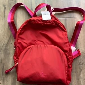 Kate Spade packable nylon backpack
